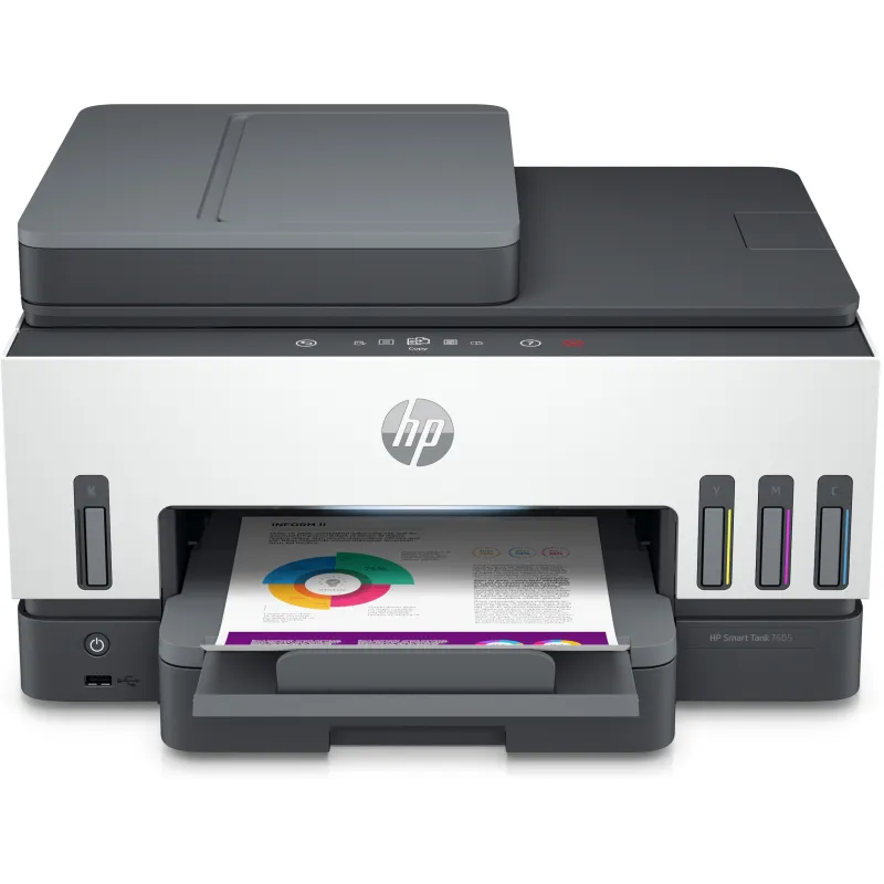 Multifuncion inyeccion hp smart tank 7605