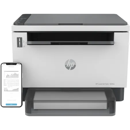 Multifunción láser hp laserjet tank 1604w