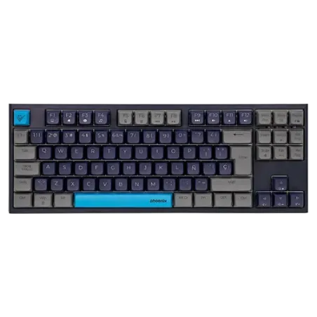 Teclado gaming royal pbt mecanico negro