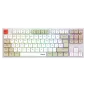 Teclado gaming royal pbt mecanico blanco