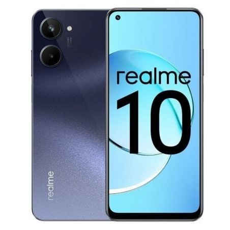 Smartphone Realme 10 8GB- 256GB- 6-4"- Negro Ráfaga