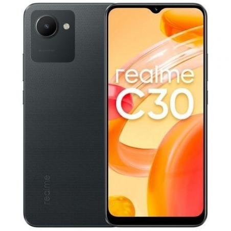 Smartphone Realme C30 3GB- 32GB- 6-5"- Negro Vaquero