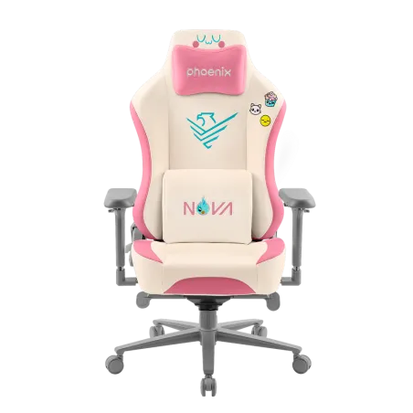 Silla gaming phoenix nova cream edition
