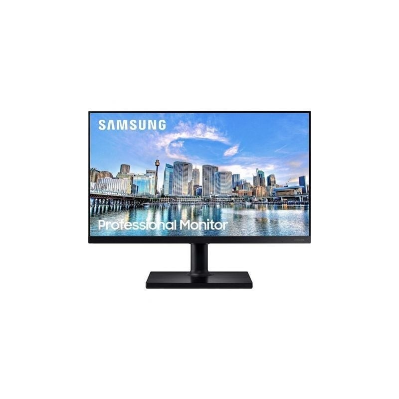 Monitor Profesional Samsung LF24T450FQR 24"- Full HD- Regulable en altura- Negro
