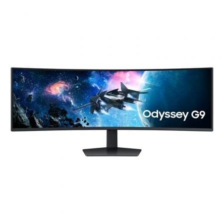 Monitor Gaming Ultrapanorámico Curvo Samsung Odyssey G9 S49CG954EU 49"- Dual QHD- 1ms- 240Hz- VA- Regulable en altura- Negro
