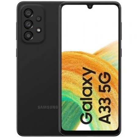 Smartphone Samsung Galaxy A33 6GB- 128GB- 6-4"- 5G- Negro