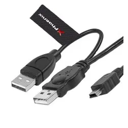 Cable 2 conectores usb 2-0 a