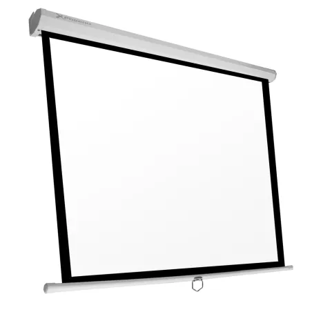 Pantalla manual videoproyector pared y techo