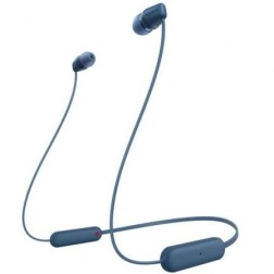 Auriculares Inalámbrico Intrauditivos Sony WI-C100- con Micrófono- Bluetooth- Azules