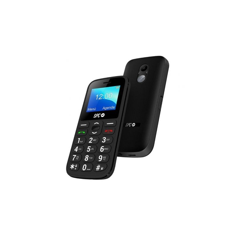 Teléfono Móvil SPC Fortune 2 4G para Personas Mayores- Negro