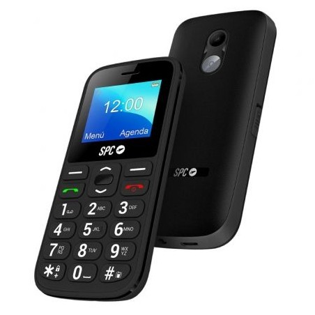 Teléfono Móvil SPC Fortune 2 4G para Personas Mayores- Negro