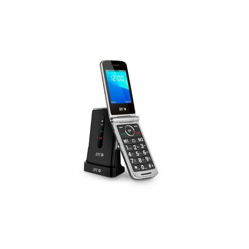 Teléfono Móvil SPC Prince 4G para Personas Mayores- Negro