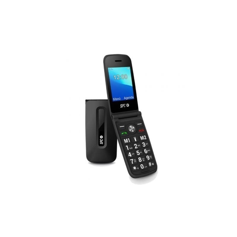 Teléfono Móvil SPC Titan para Personas Mayores- Negro