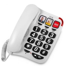 Teléfono SPC Confort Numbers 2- Blanco