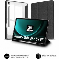 Funda Subblim Clear Shock para Tablet Samsung S9 11"- S9 FE 10-9"- Negra