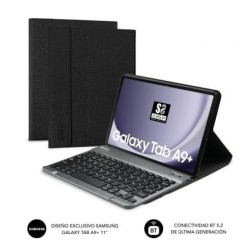 Funda con Teclado Subblim KeyTab Pro BT para Tablets Samsung Galaxy A9+- Negra