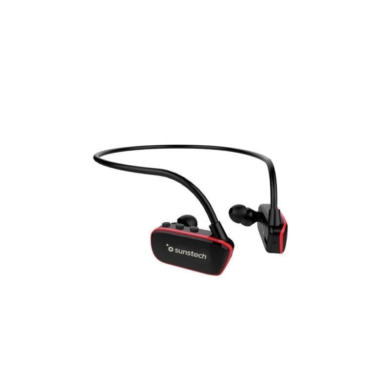 Reproductor MP3 Sunstech Argos 8GB- Resistente al agua- Rojos y Negros