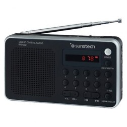 Radio Portátil Sunstech RPD32SL- Plata