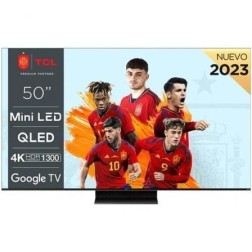 Televisor TCL QLED-Mini LED 50C805 50"- Ultra HD 4K- Smart TV- WiFi