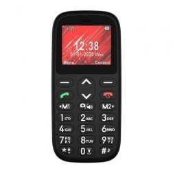 Teléfono Móvil Telefunken S410 para Personas Mayores- Negro
