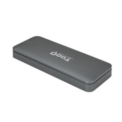 Caja Externa para Disco SSD M-2 SATA TooQ TQE-2281G- USB 3-0- Sin tornillos