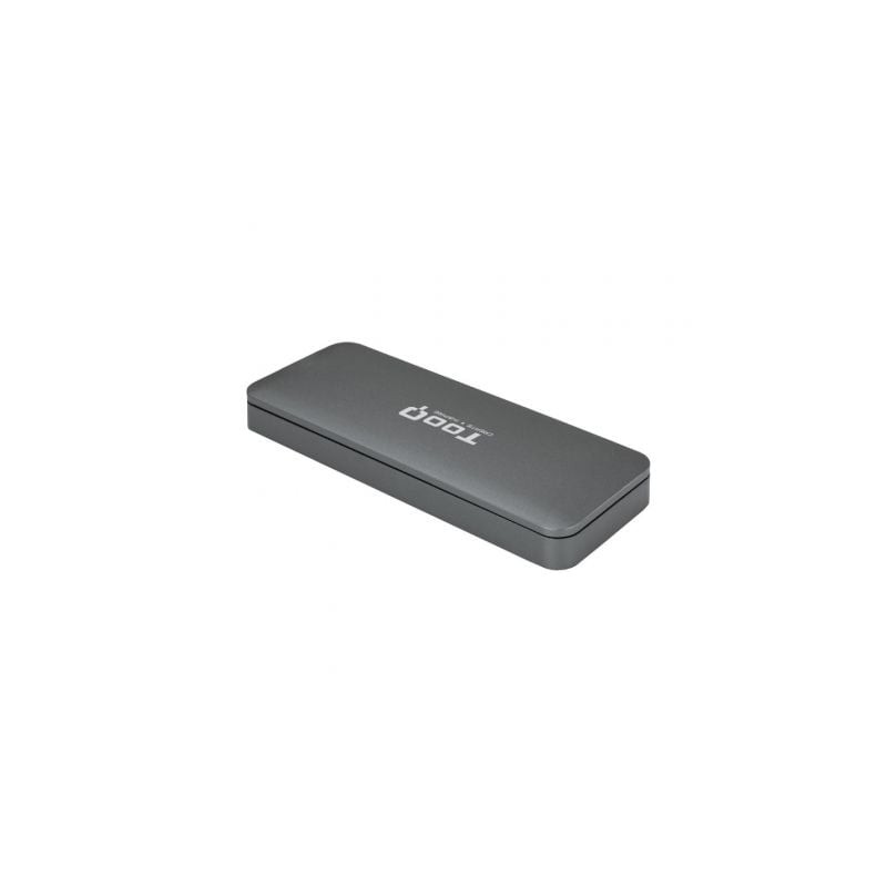 Caja Externa para Disco SSD M-2 SATA TooQ TQE-2281G- USB 3-0- Sin tornillos