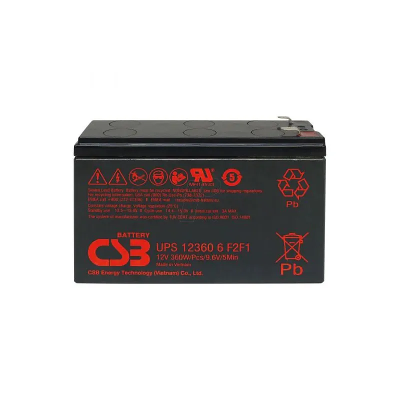Bateria riello ups 12v 7ah slim