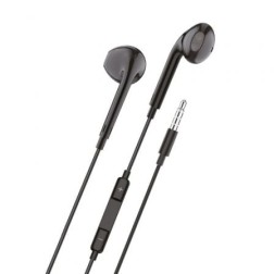 Auriculares Intrauditivos Tech One Tech earTECH TEC1002- con Micrófono- Jack 3-5- Negros
