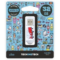 Pendrive 32GB Tech One Tech Camper VAN-VAN USB 2-0