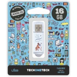 Pendrive 16GB Tech One Tech Que vida mas Perra USB 2-0