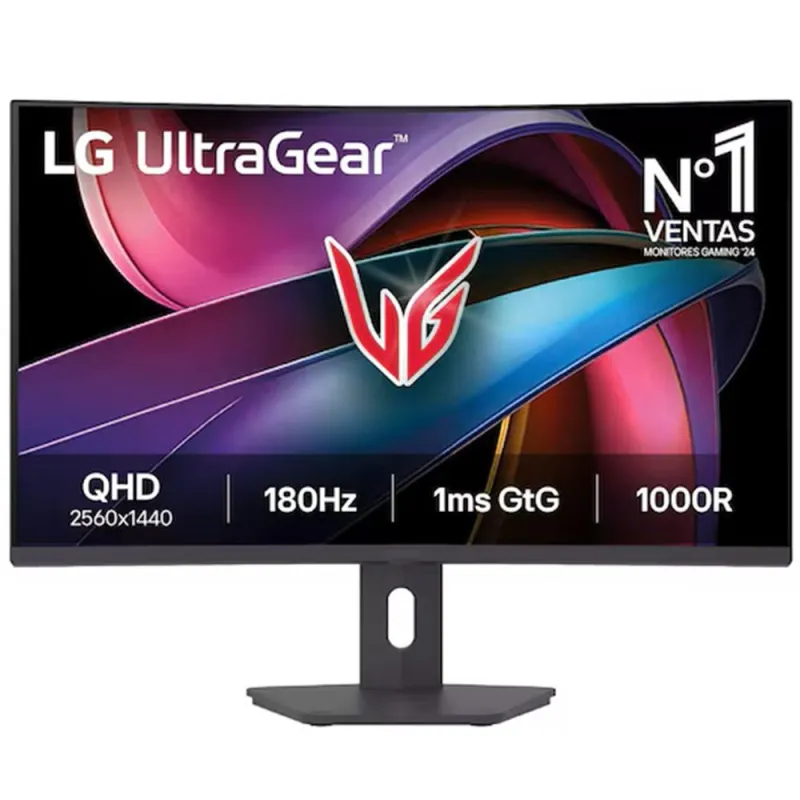 Monitor curvo gaming lg 32g600a - b 32 pulgadas