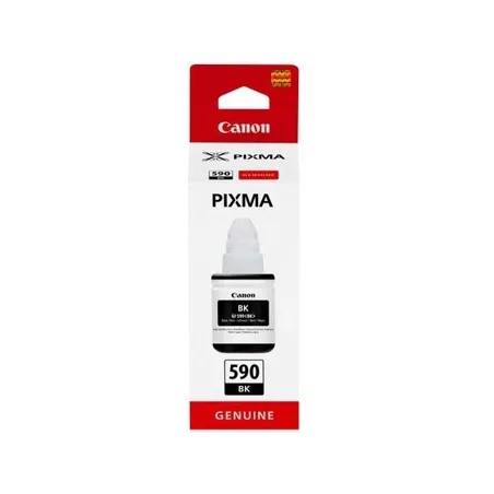 Botella tinta canon gi - 590bk negro 135ml