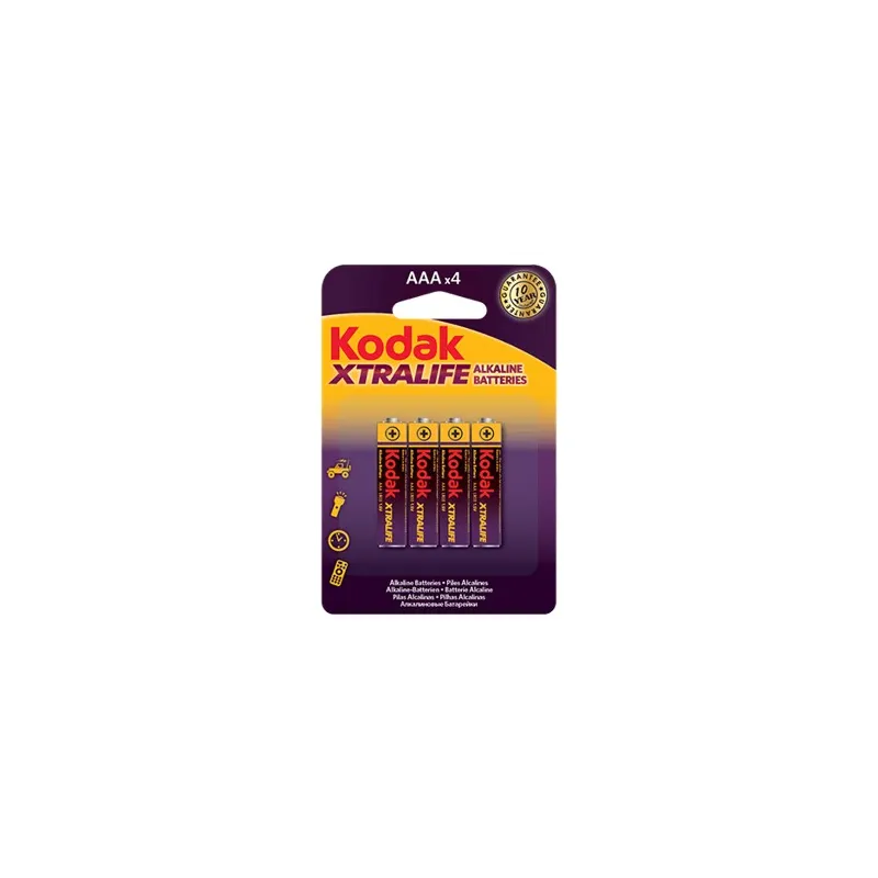 Blister pilas kodak alcalina xtralife aaa