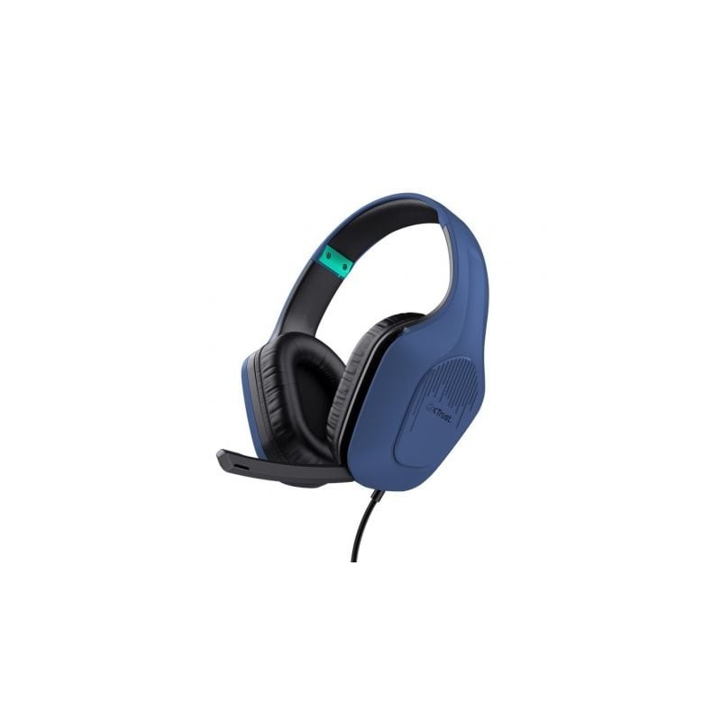 Auriculares Gaming con Micrófono Trust Gaming GXT 415 Zirox- Jack 3-5- Azules