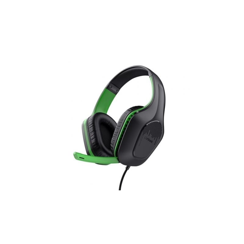 Auriculares Gaming con MicrÃ³fono Trust Gaming GXT 415 Zirox Xbox- Jack 3-5- Verdes