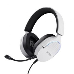 Auriculares Gaming con Micrófono Trust Gaming GXT 490 Fayzo- USB 2-0- Blancos