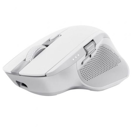 Ratón Inalámbrico por Bluetooth Trust Ozaa+- Batería recargable- Hasta 3200 DPI- Blanco