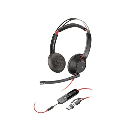 Auriculares poly blackwire 5220 negro
