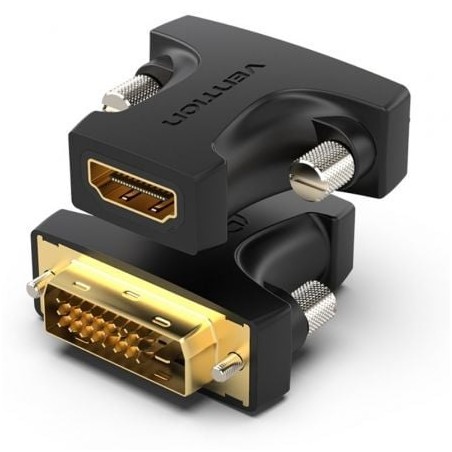 Adaptador HDMI Vention AILB0- HDMI Hembra - DVI (24+1) Macho