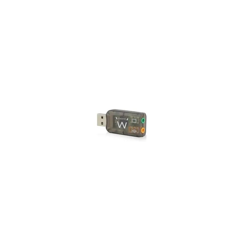 Adaptador audio ewent sonido virtual 3d