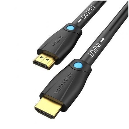 Cable HDMI 2-0 4K Vention AAMBG- HDMI Macho - HDMI Macho- 1-5m- Negro