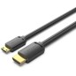 Cable HDMI 4K Vention AGHBG- HDMI Macho - Mini HDMI Macho- 3m- Negro