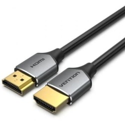 Cable HDMI 2-0 4K Vention ALEHF- HDMI Macho - HDMI Macho- 1m- Gris