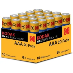 Blister pilas kodak alcalina max aaa