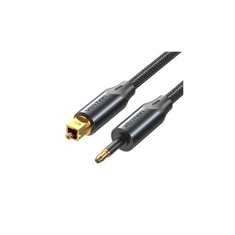 Cable de Audio de Fibra óptica Vention BKCBF- 1m- Negro