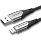 Cable USB 2-0 Vention COAHD- USB Macho - MicroUSB Macho- 50cm- Gris