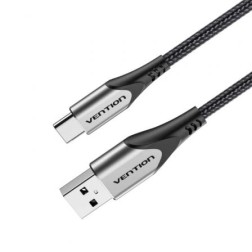 Cable USB 2-0 Tipo-C Vention CODHF- USB Macho - USB Tipo-C Macho- 1m- Gris
