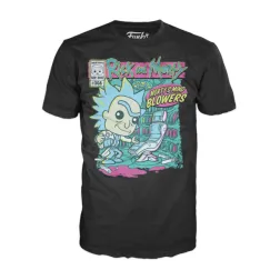Camiseta funko series tv rick &