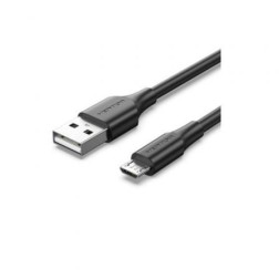 Cable USB 2-0 Vention CTIBI- USB Macho - MicroUSB Macho- Hasta 60W- 480Mbps- 3m- Negro
