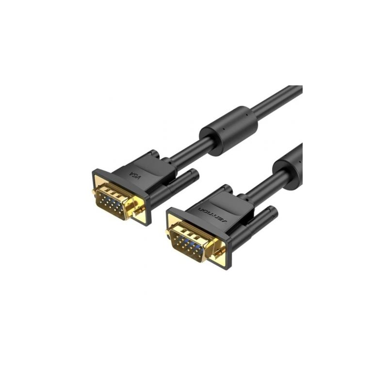 Cable SVGA Vention DAEBD- VGA Macho - VGA Macho- 50cm- Negro